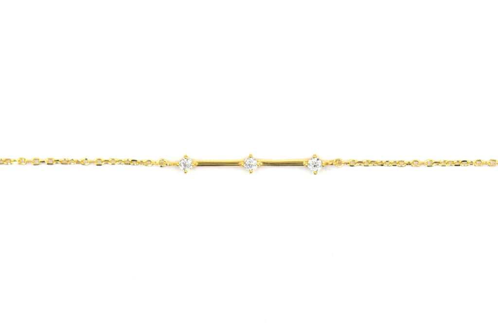 Trio Spark Gold  Bracelet