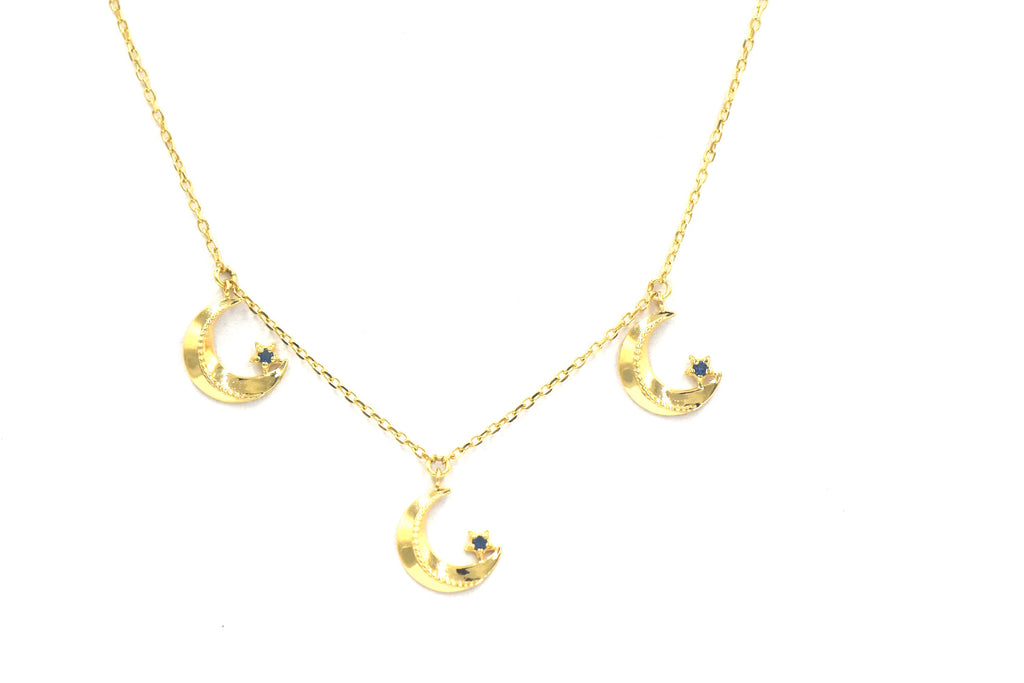 Luna Menguante Gold Necklace