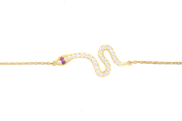 Serpiente Gold bracelet