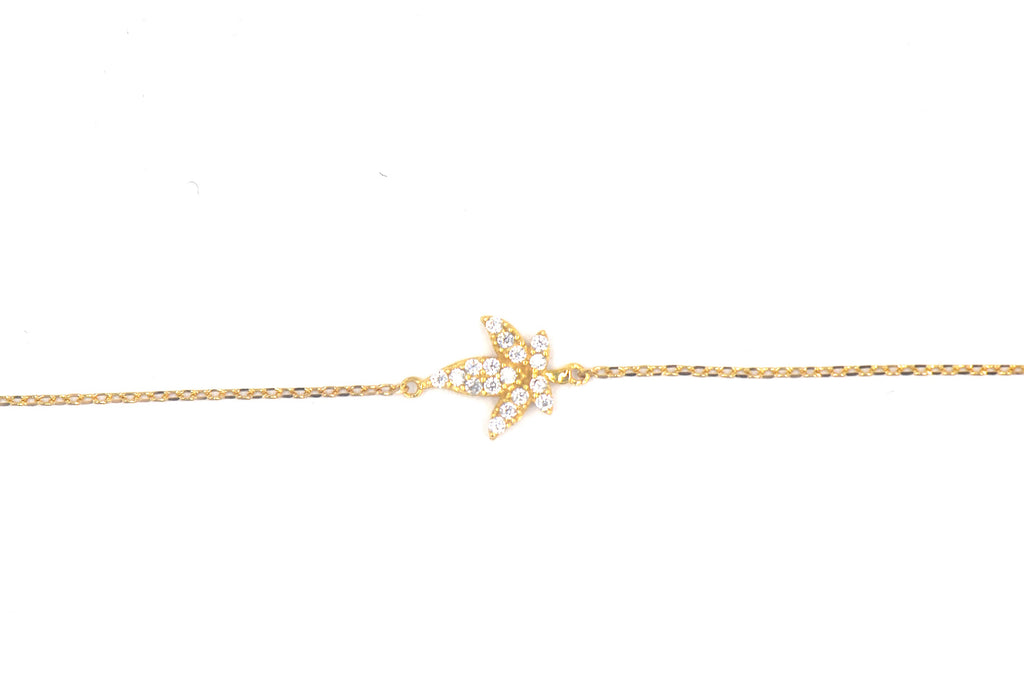 Spark Leaf Gold  bracelet