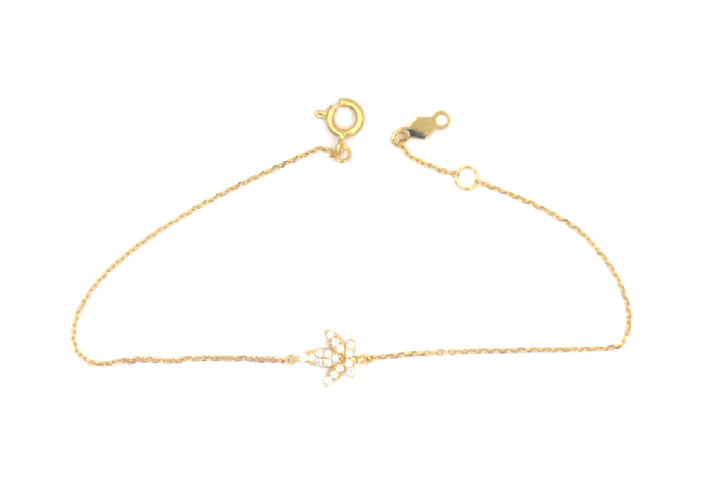 Spark Leaf Gold  bracelet