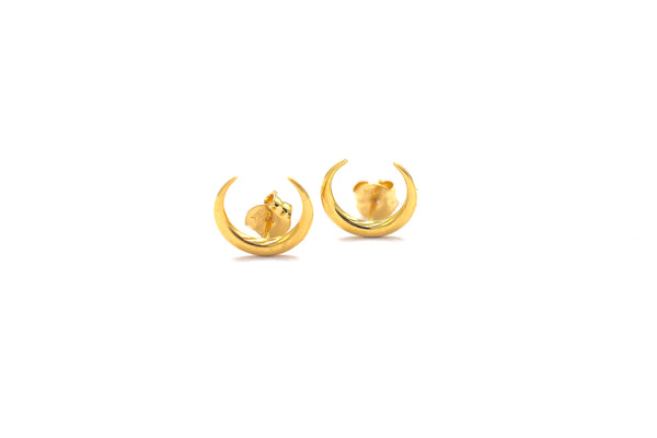 Luna Nueva Visible Gold Earrings