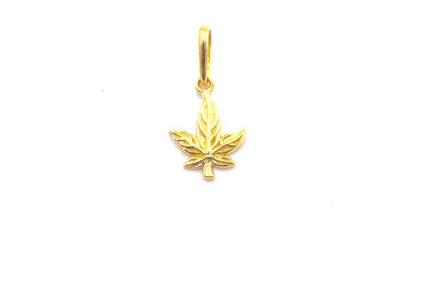 Smooth Sense Gold Pendant