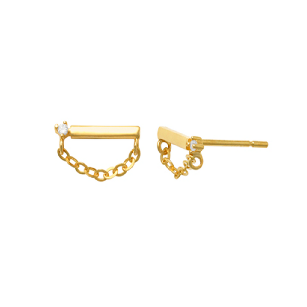 Feral Gold Earrings