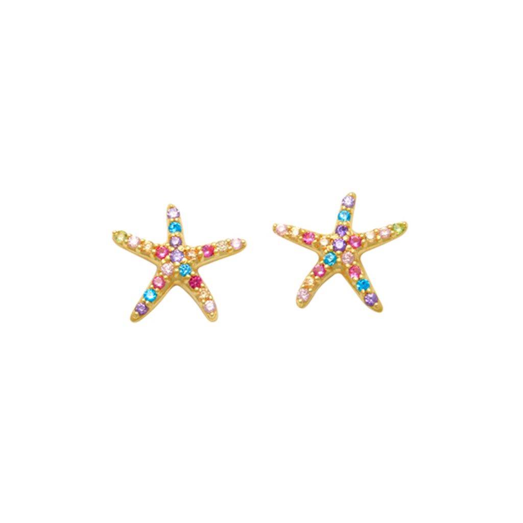 Estrella de Mar Gold Earrings