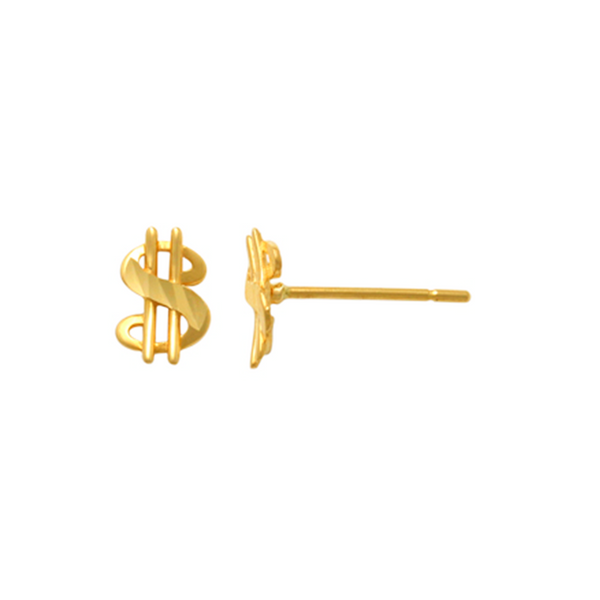 Money Moves Gold Earrings